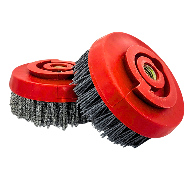 4.5" Carbide Antiquing Brush – Premium Leathering & Texturing System