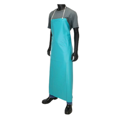 45" Green Heavy-Duty 20 Mil Vinyl PVC Industrial Apron