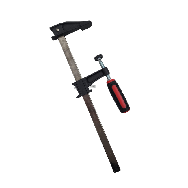 12" Regular-Duty F-Style Bar Clamp – 2-1/2" Throat Depth