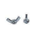 10-24 Zinc-Plated Wing Nuts – Heavy-Duty Fasteners (Box of 100)