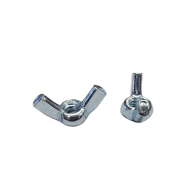 10-24 Zinc-Plated Wing Nuts – Heavy-Duty Fasteners (Box of 100)