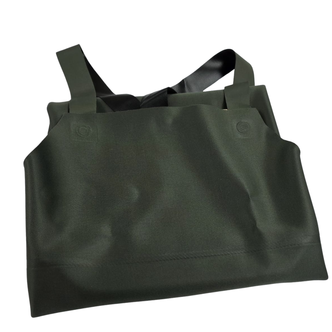 Black Heavy-Duty Industrial Shop Apron