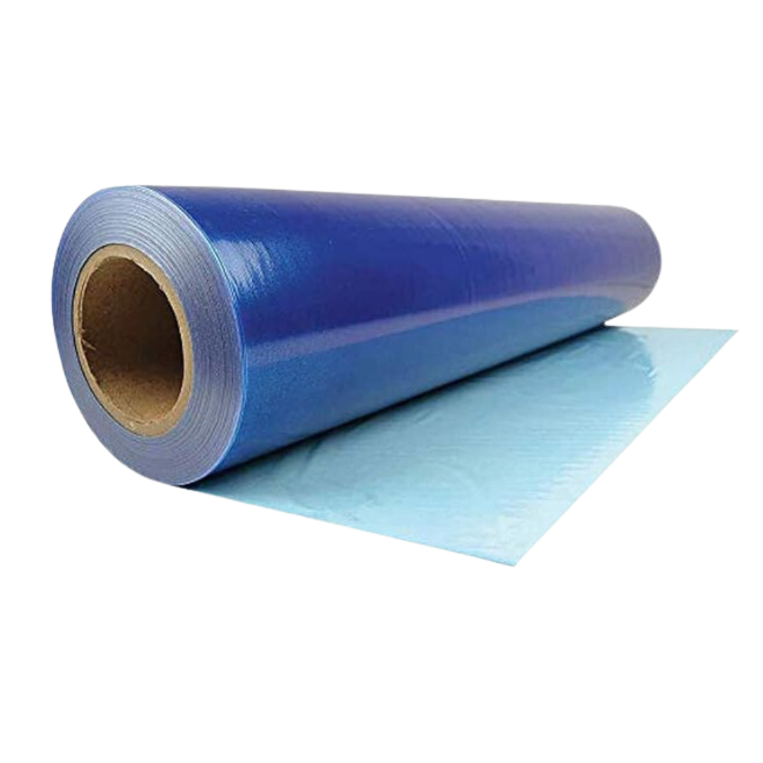 Max Aggressive Blue Countertop Film - 24 in x 600 ft — product photo; select the listed option