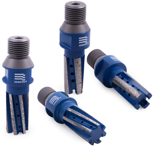 ZENESIS CNC Finger Bit — 20 × 40 mm, 4-Segment — product photo; select the listed option