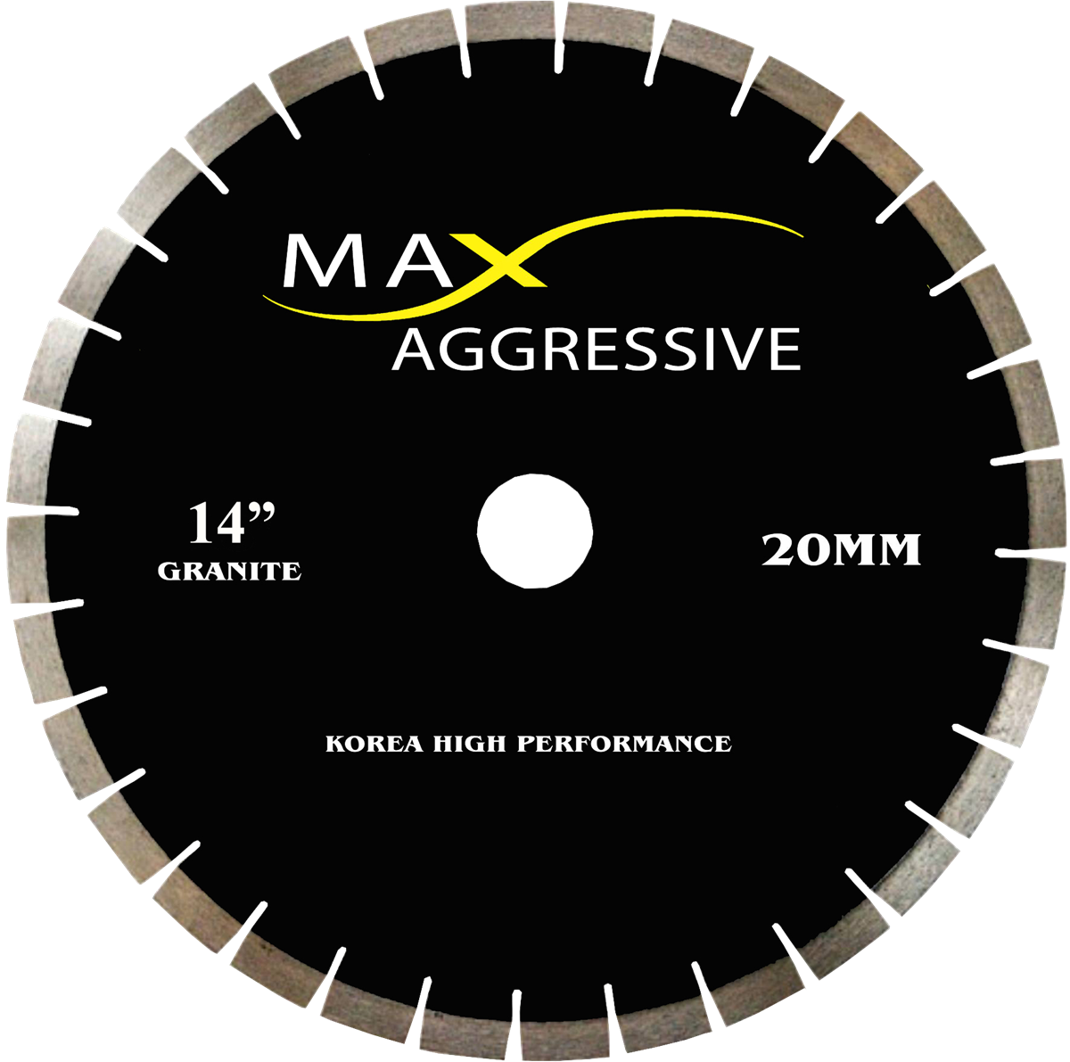 Max Aggressive Premium Series Blade 20mm – High-Performance Diamond Blade
