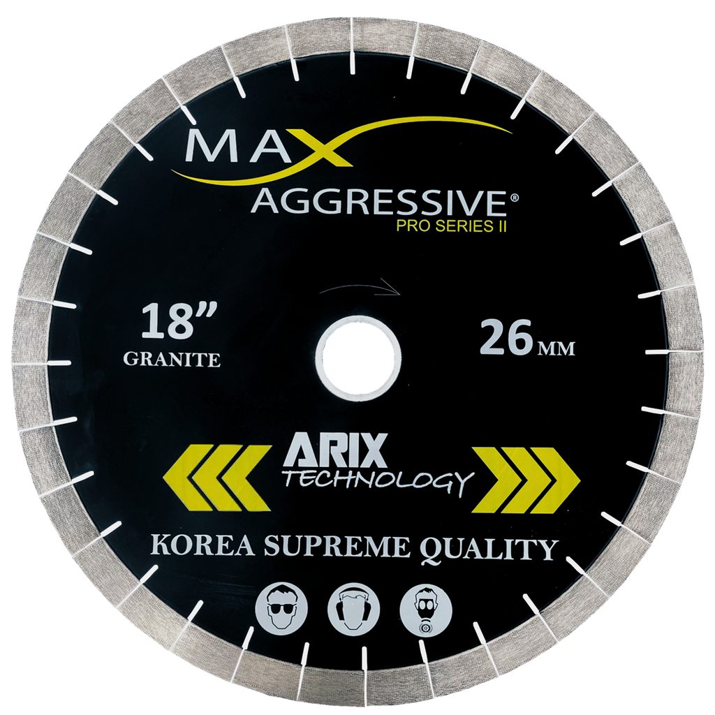 Max Aggressive Arix G3 Pro Serie II 26mm Diamond Blade