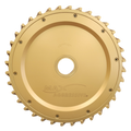 14" Max Aggressive Milling Wheel for Bridge Saws – Industrial Slab Leveling &amp; Calibrating Drum