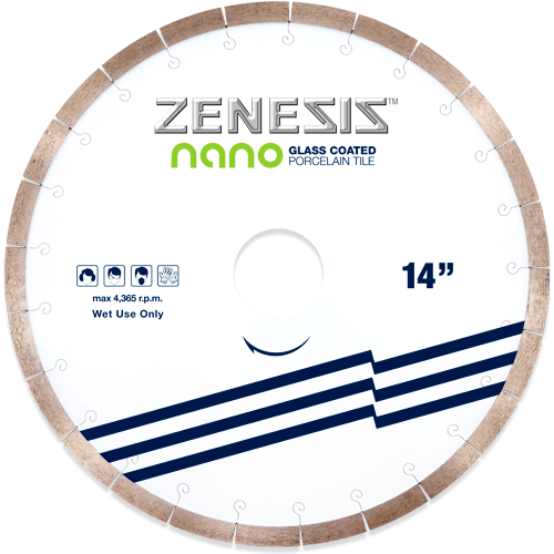 ZENESIS™ NANO Bridge Saw Blade – Ultra-Precision Blade for Glass