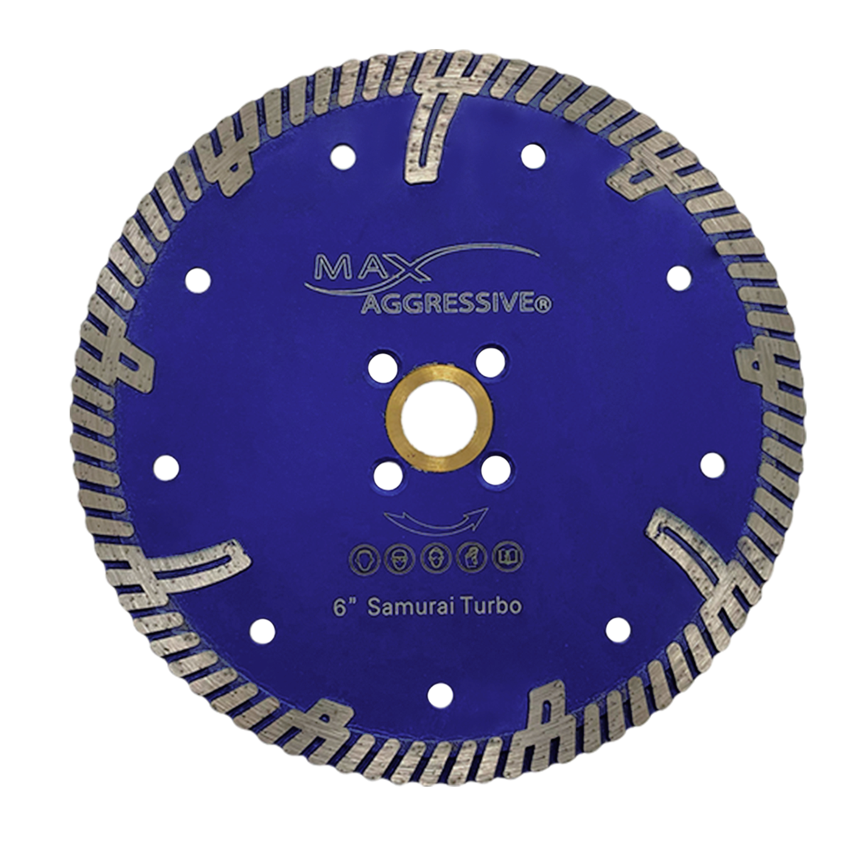 Max Aggressive Samurai Turbo Blade – High-Speed Precision Cutting Disc