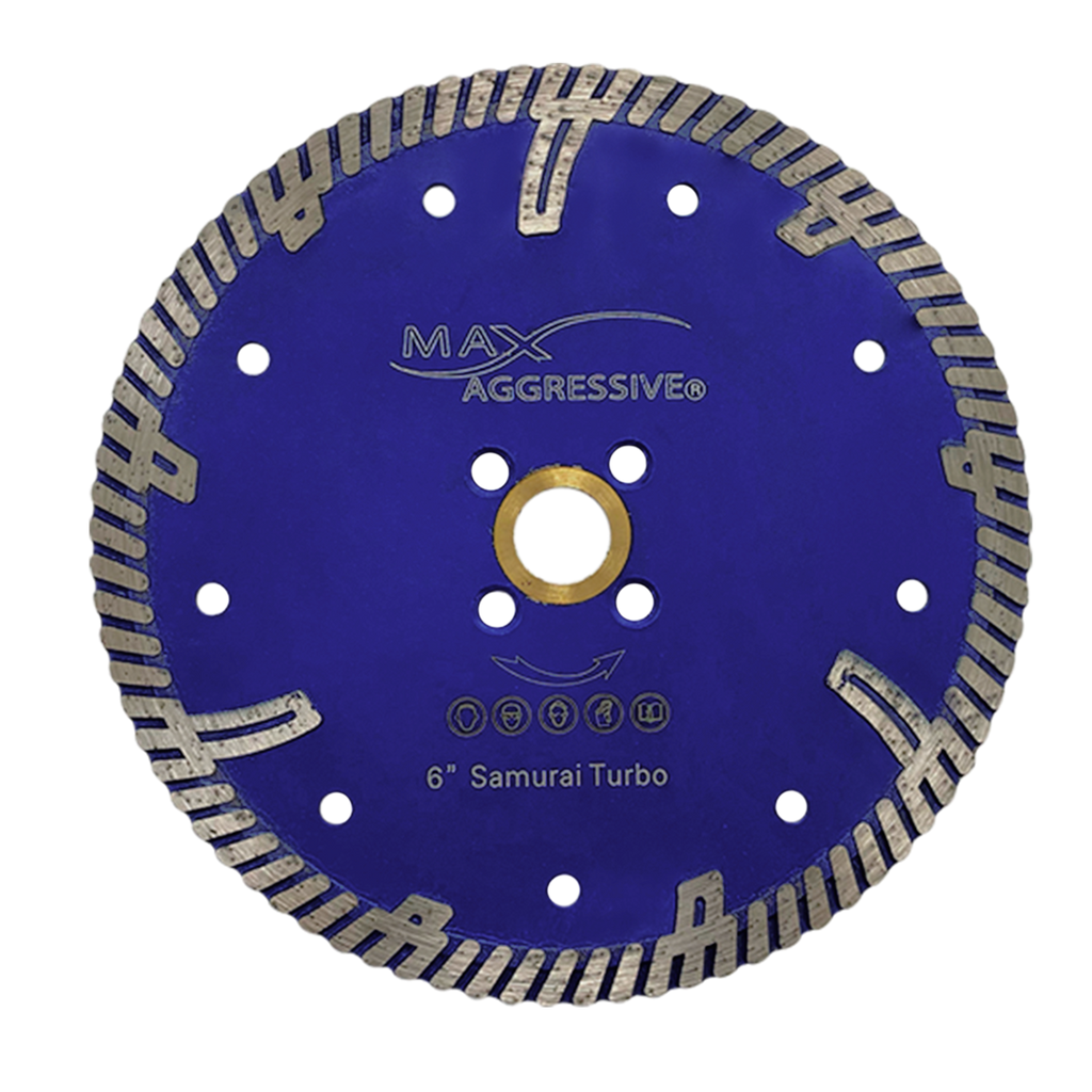 Max Aggressive Samurai Turbo Blade – High-Speed Precision Cutting Disc