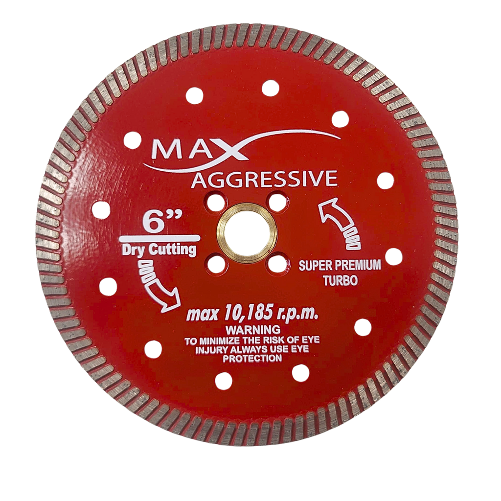 Max Aggressive Super Premium Red Diamond Turbo Blade – Versatile High-Performance Cutting Disc