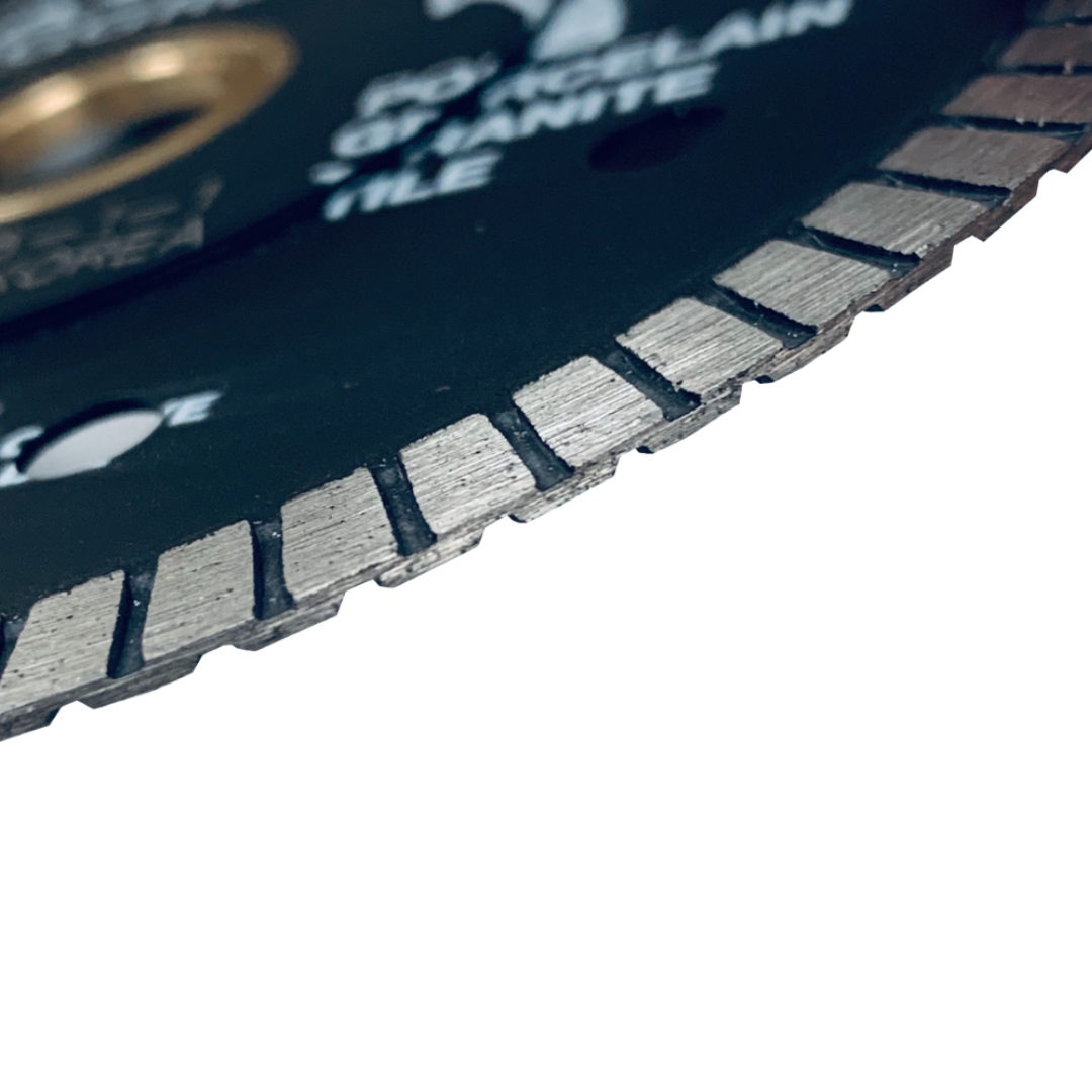 Max Aggressive Porcelain Premium Thin Rim Diamond Blade – Precision Chip-Free Disc