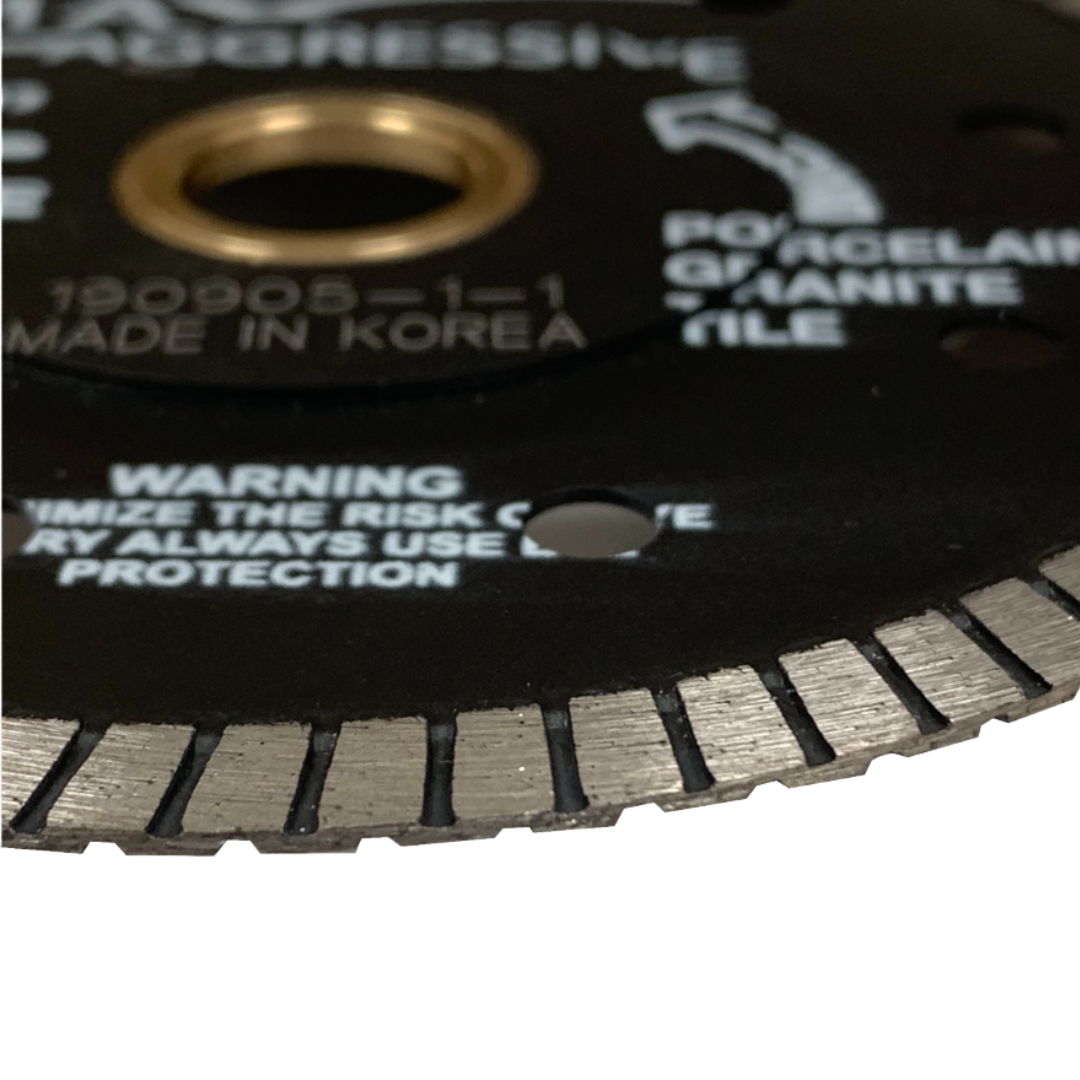 Max Aggressive Porcelain Premium Thin Rim Diamond Blade – Precision Chip-Free Disc