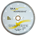 6" Max Aggressive® Quartzite Turbo Blade – High-Performance Hard Stone Disc