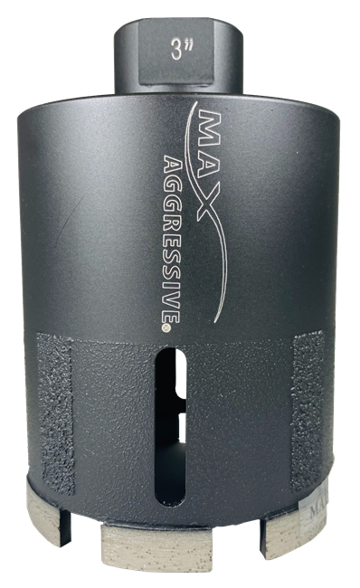 Max Aggressive Core Bit Premium Black Series – Powered High-Speed Hole Saw