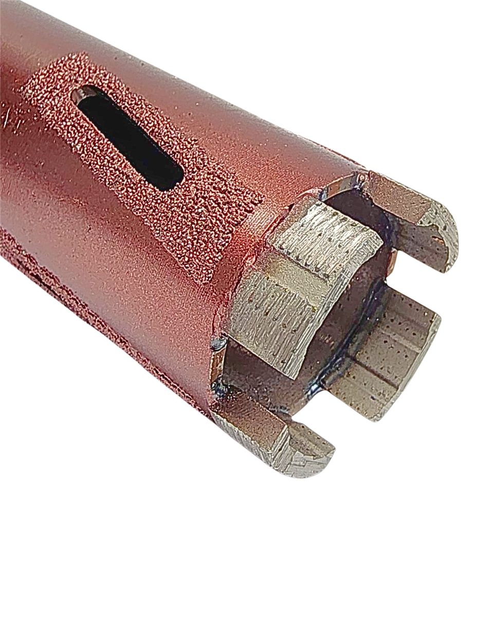Max Aggressive Core Drill Bit Premium Brown Arix Series - High-Speed Segmented Granite Hole Saw