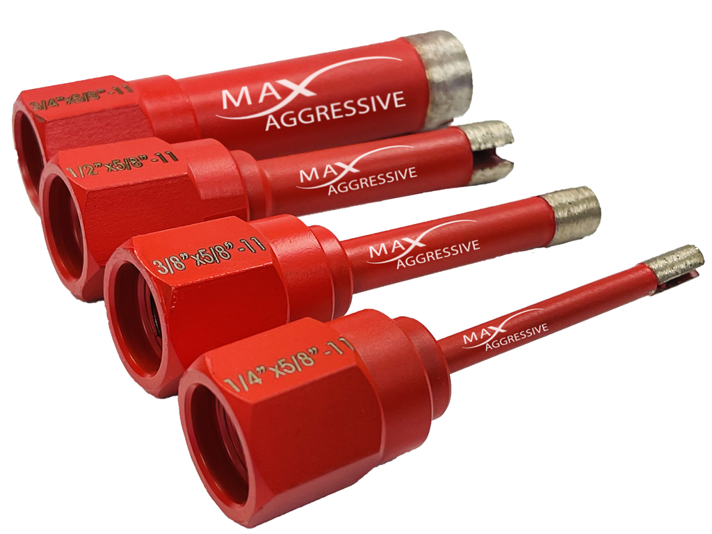 Max Aggressive Premium Red Non-Core Bits