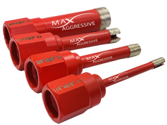 Max Aggressive Premium Red Non-Core Bits