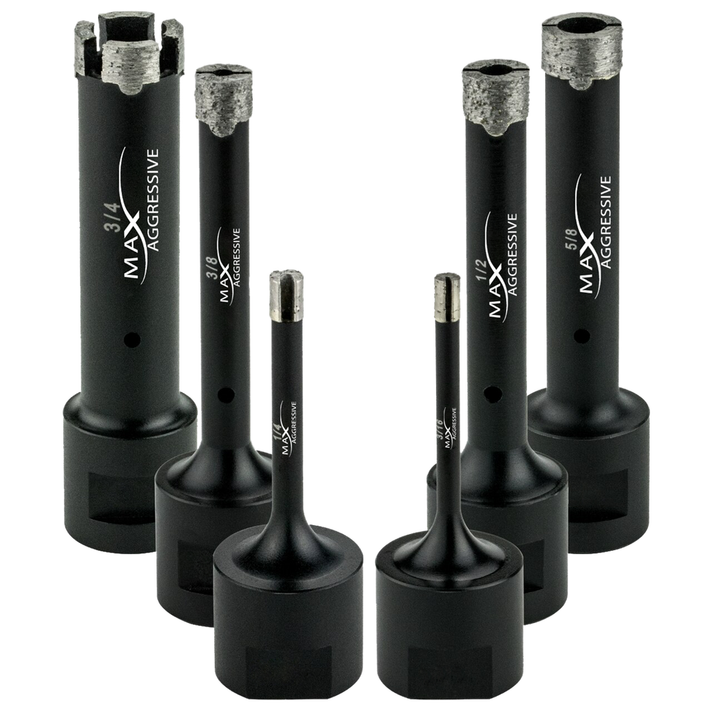 Max Aggressive – Non-Core Bit Dry Premium Black Solid Turbo System