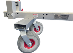 Max Aggressive Industrial Tug Dolly – Slab & Glass Transport System