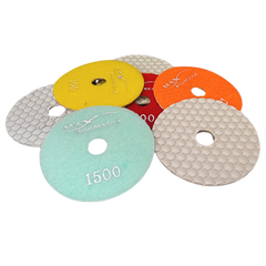 Max Aggressive® Dry White Polishing Pads – Ultra-Fast Non-Marking System