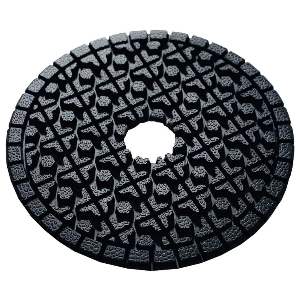 4" Wet Polishing Pads New Style Premium – 7-Step CNC-Ready Diamond System