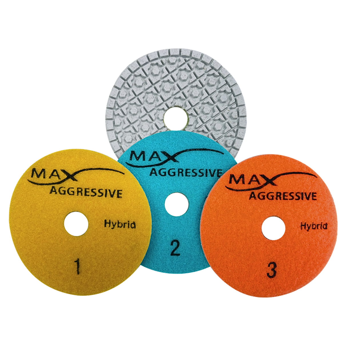 Polishing Pads New Style Hybrid 3 Steps – High-Efficiency Clover Design System