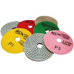 MaxSpeed 3-Step Diamond Polishing Pads – High-Efficiency Thermal System