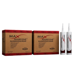 Max Aggressive Siliconized Acrylic Caulk Sealant (Bulk Box of 24)