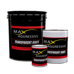 Max Aggressive Transparent Knife Grade Polyester Adhesive