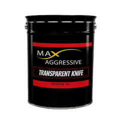 Max Aggressive Transparent Knife Grade Polyester Adhesive