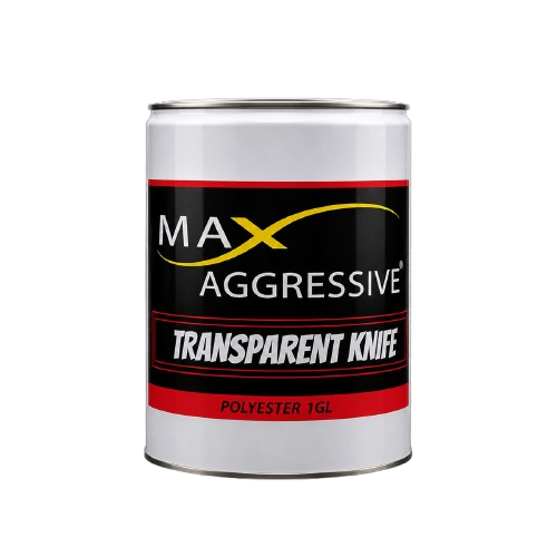 Max Aggressive Transparent Knife Grade Polyester Adhesive