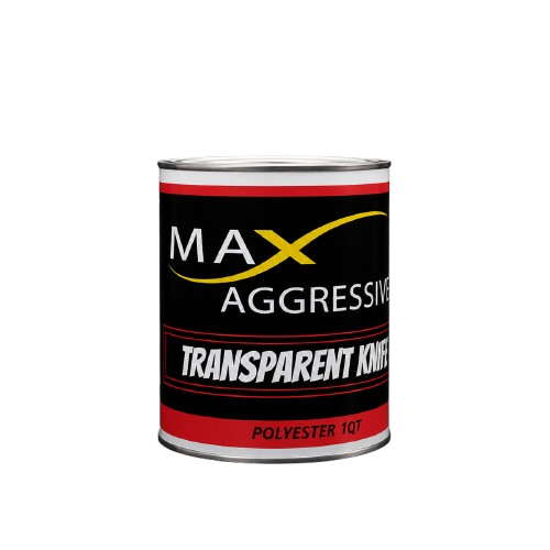 Max Aggressive Transparent Knife Grade Polyester Adhesive