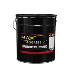 Max Aggressive Transparent Flowing Polyester Adhesive