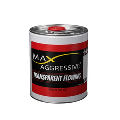 Max Aggressive Transparent Flowing Polyester Adhesive
