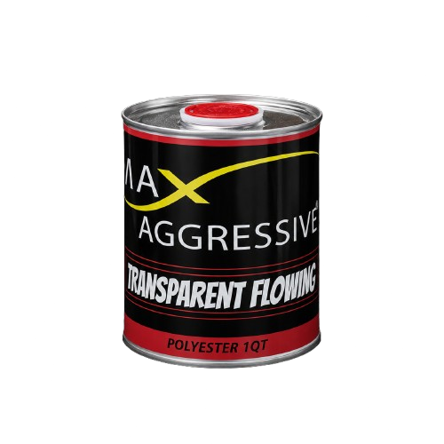 Max Aggressive Transparent Flowing Polyester Adhesive