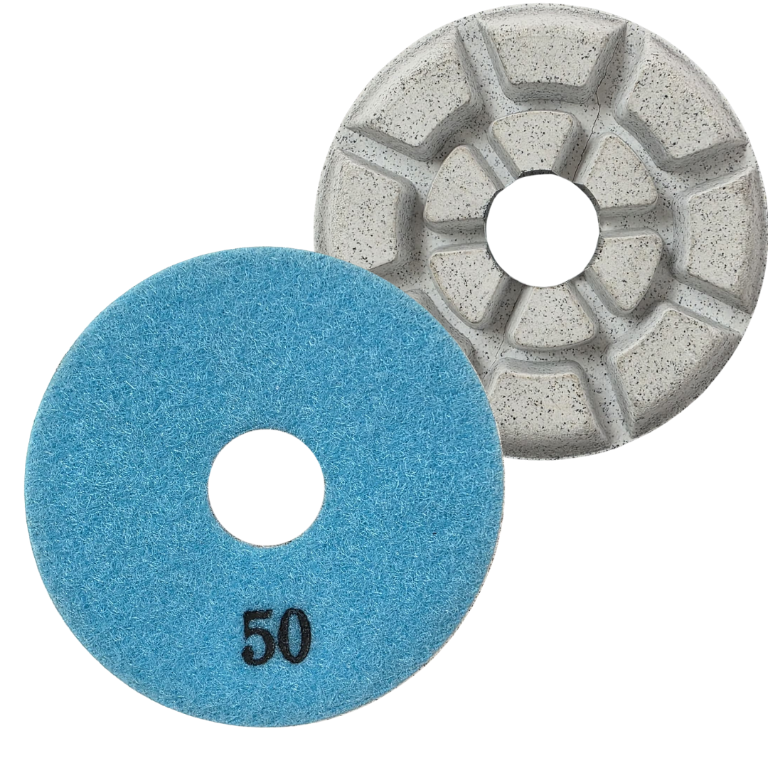 RY White Resin Floor Pads — product photo; select the listed option