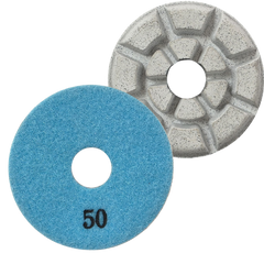 RY White Resin Floor Pads — product photo; select the listed option