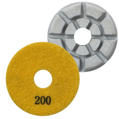 RY White Resin Floor Pads — product photo; select the listed option
