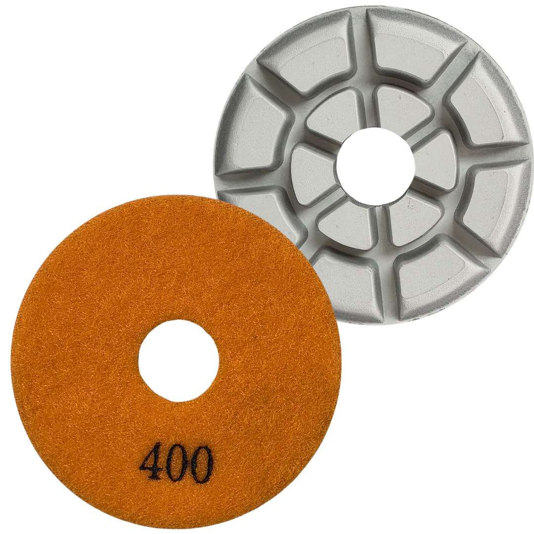 RY White Resin Floor Pads — product photo; select the listed option