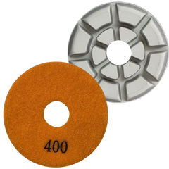 RY White Resin Floor Pads — product photo; select the listed option
