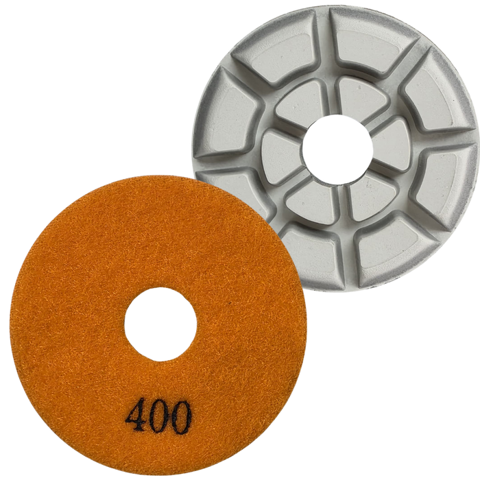 RY White Resin Floor Pads — product photo; select the listed option