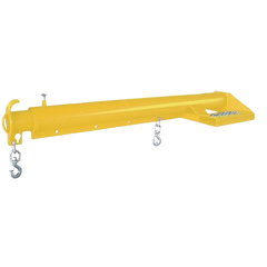 Yellow Telescopic Forklift Boom — For Natural & Engineered Stone