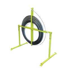 Weha Yellow Fiberglass Rodding Dispenser Stand