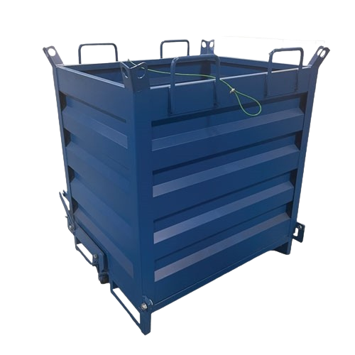 Blue Waste Container