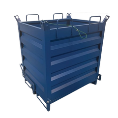 Blue Waste Container