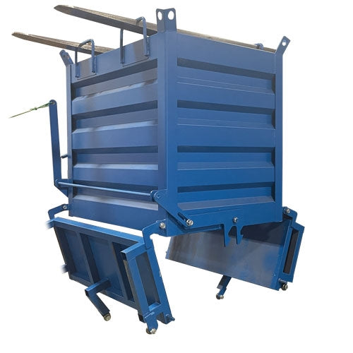 Blue Waste Container