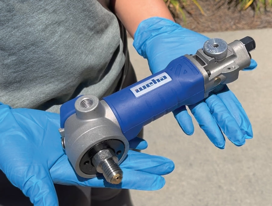 Weha 4" Max Pro Pneumatic Wet Grinder