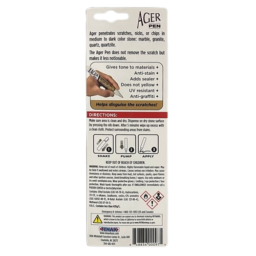 TENAX Ager Pen 6 Piece Set Stone Enhancer