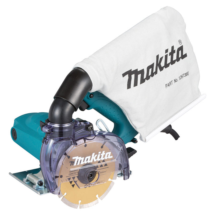 Makita 4100KB 5 in Dry Masonry Saw with Dust Extraction — product photo; select the listed option